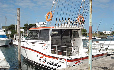 Pesca embarcada en Mar del Plata