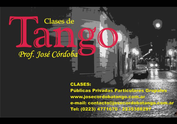 José Córdoba Tango Escuela